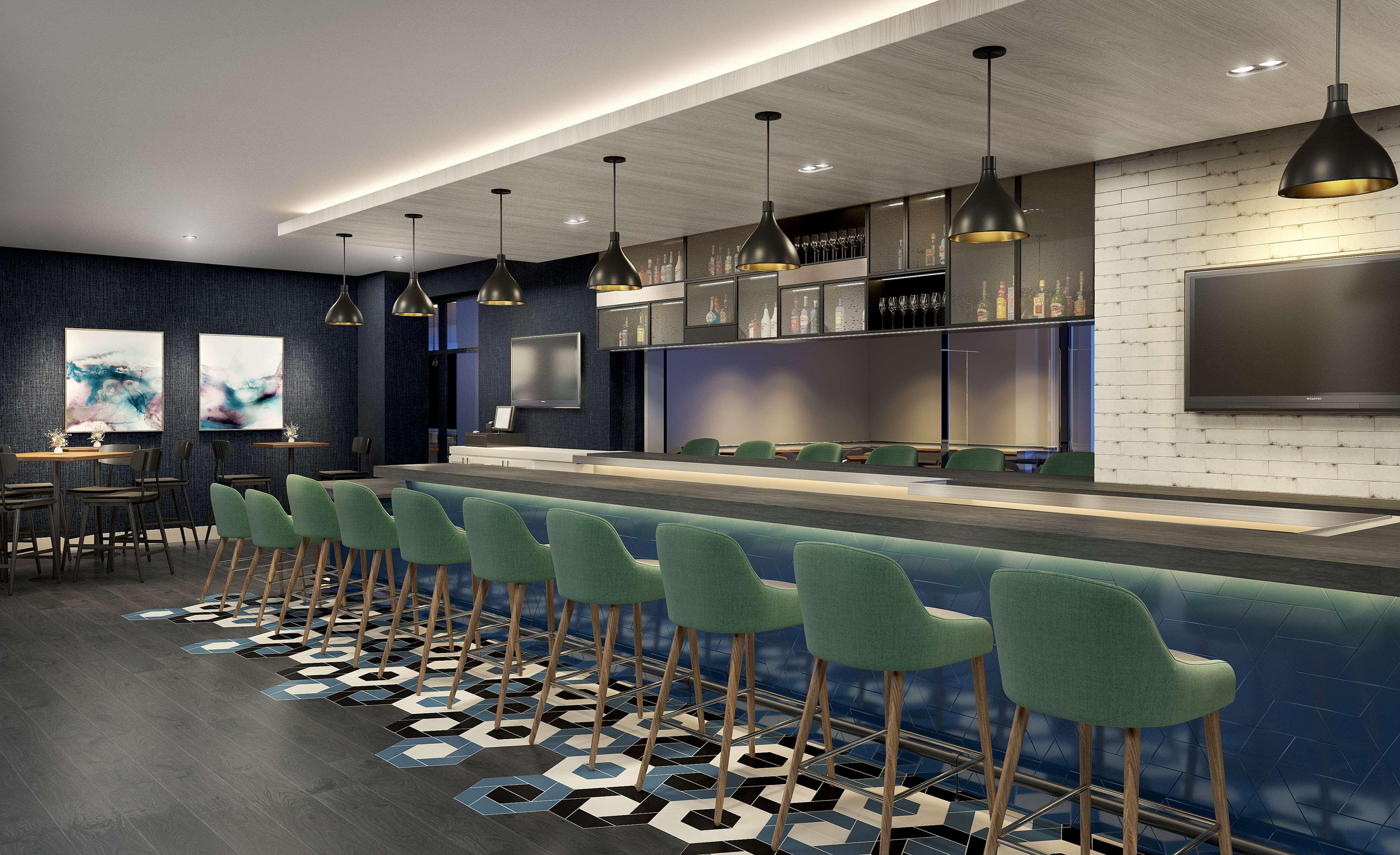 Hyatt Place New York Chelsea Exterior photo 3D rendering of the interior of the bar